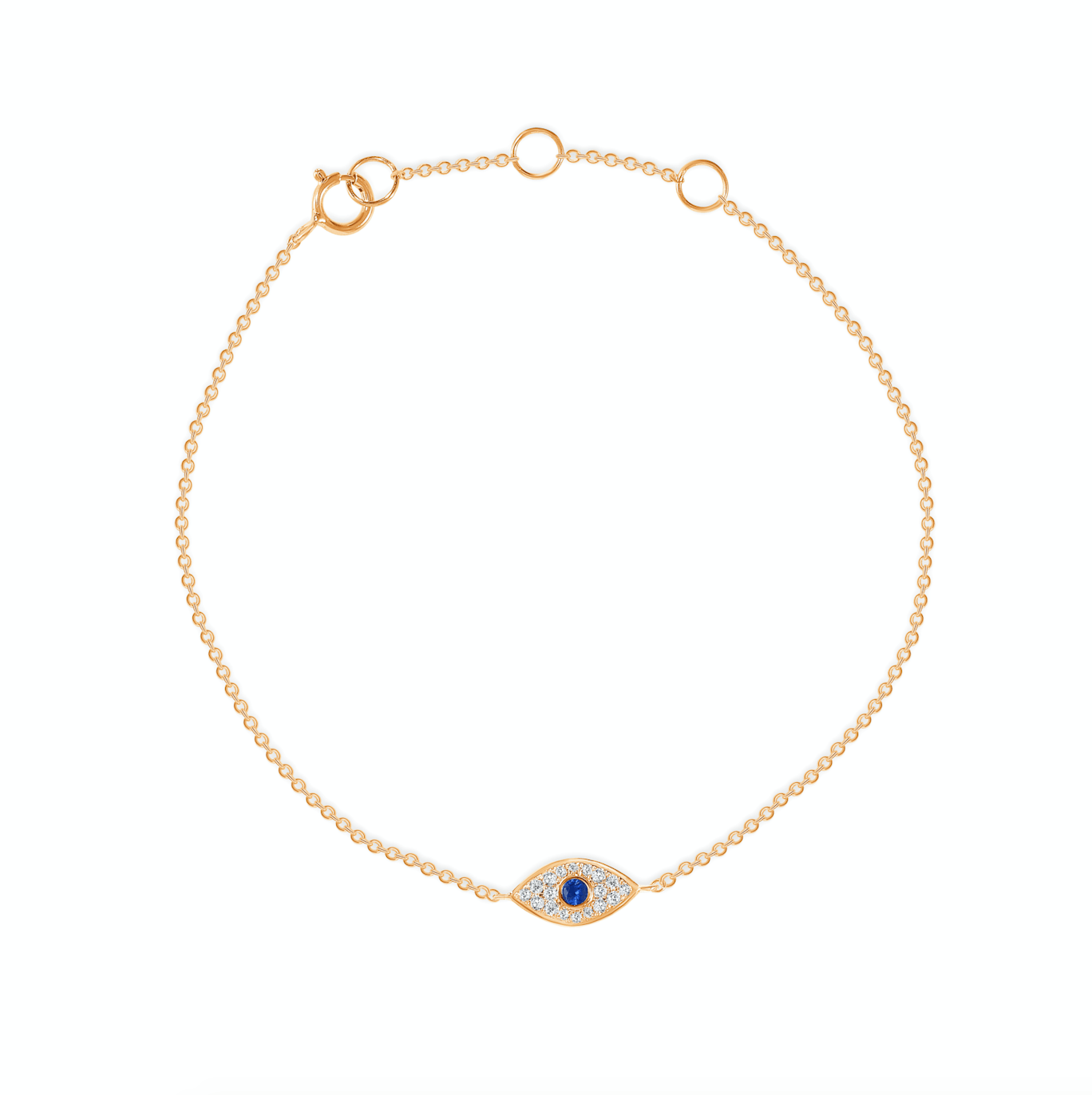 Dainty Evil Eye Bracelet – Happy Jewelers