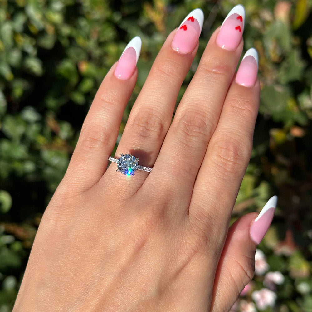 Engagement Ring Wednesday | 2.01 Round Brilliant Natural Diamond - Happy Jewelers Fine Jewelry Lifetime Warranty