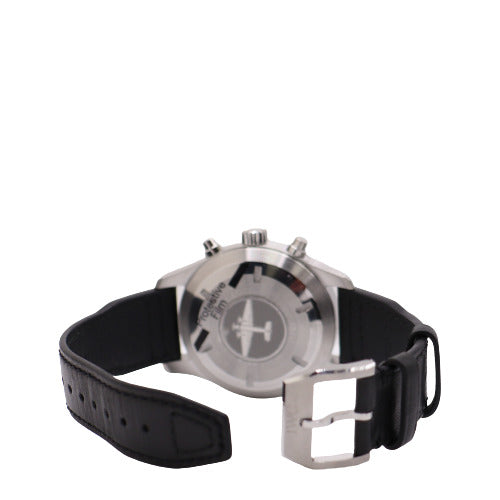 NEW! IWC Men's Pilot Stainless Steel 43mm Black Chronograph Dial Watch Ref# IW377709 - Happy Jewelers Fine Jewelry Lifetime Warranty