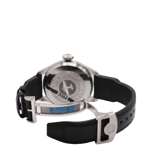 NEW! IWC Men's Big Pilot Stainless Steel 46mm Black Dial Watch Ref# IW501001 - Happy Jewelers Fine Jewelry Lifetime Warranty