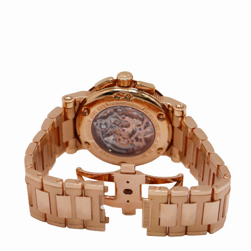 Breguet Men's Marine II Tourbillon Rose Gold 42mm Grey Chronograph Tourbillon Dial Watch Ref# 5837BR/92/RM0 - Happy Jewelers Fine Jewelry Lifetime Warranty