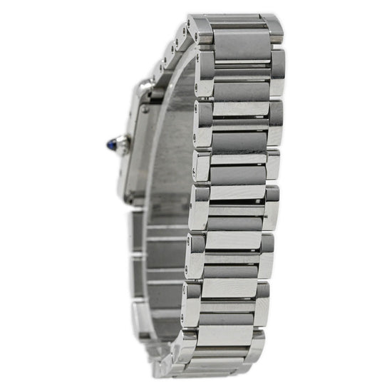 Load image into Gallery viewer, Cartier Ladies Tank Must Stainless Steel 29.5mm Silver Roman Dial Watch Ref# WSTA0051 - Happy Jewelers Fine Jewelry Lifetime Warranty

