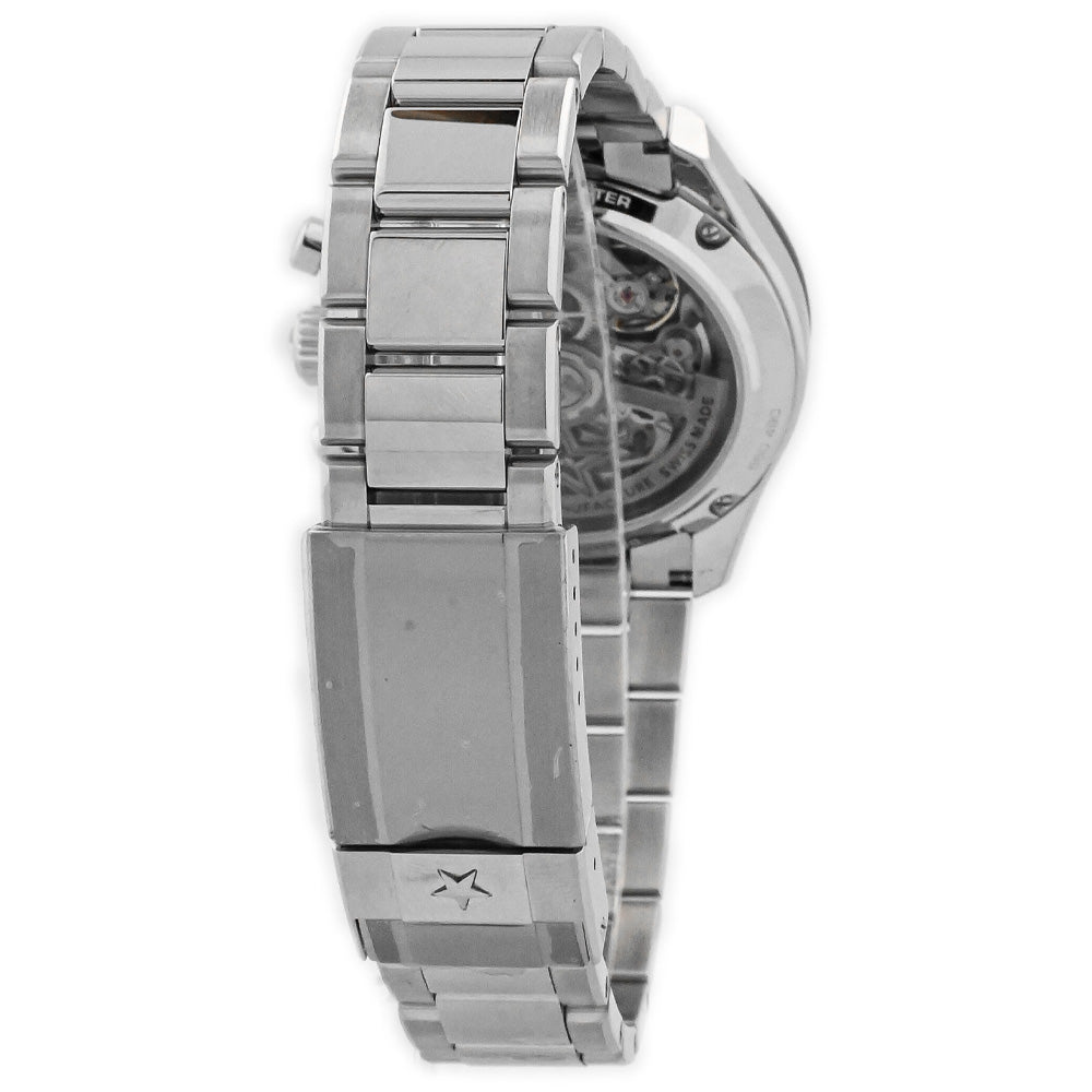 Zenith Men's El Primero Stainless Steel 41mm Black Chronograph Stick Dial Watch Reference #: 03.3100.3600/21.m3100 - Happy Jewelers Fine Jewelry Lifetime Warranty