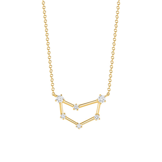 Diamond Constellation Zodiac Necklace - Happy Jewelers Fine Jewelry Lifetime Warranty