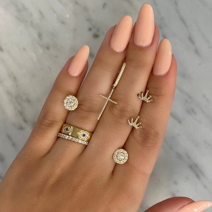 Royal Diamond Earrings - Happy Jewelers Fine Jewelry Lifetime Warranty