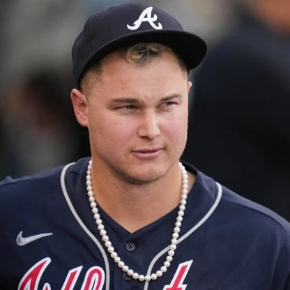 Joc Pederson's Pearl Necklace - Happy Jewelers Fine Jewelry Lifetime Warranty