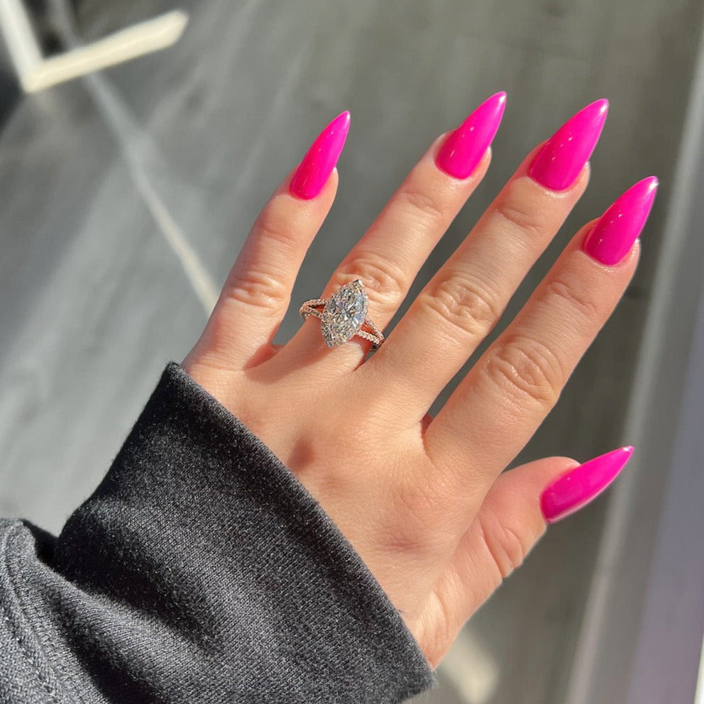 2.5 carat marquise diamond engagement ring Clearance