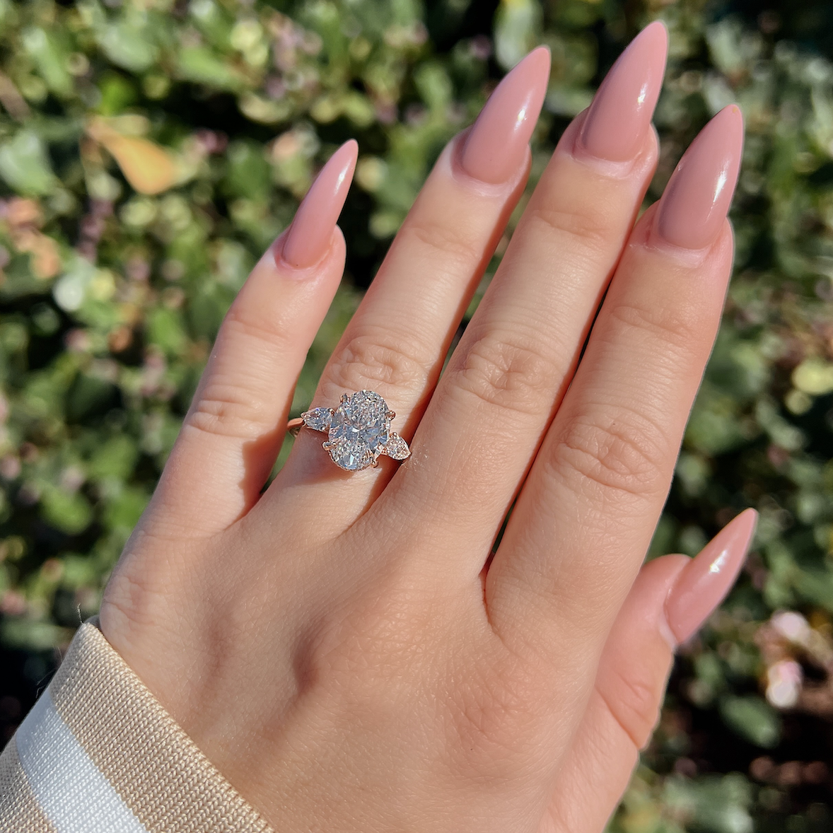 Engagement Ring Wednesday | 2.80 Oval Cut Lab Created Diamond - Happy Jewelers Fine Jewelry Lifetime Warranty