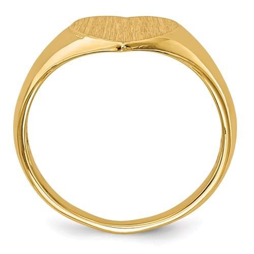 Signet Heart Ring - Happy Jewelers Fine Jewelry Lifetime Warranty
